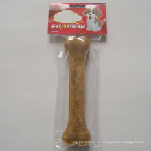 Alimento para animais de estimação Natural Rawhide Pressed Bone 8.5 &quot;